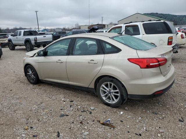 1FADP3F26JL235323 - 2018 FORD FOCUS SE GOLD photo 2