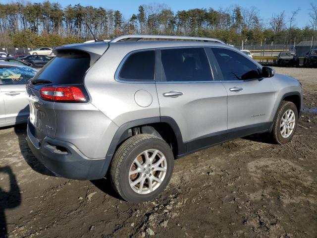 1C4PJMCS0EW318141 - 2014 JEEP CHEROKEE LATITUDE SILVER photo 3