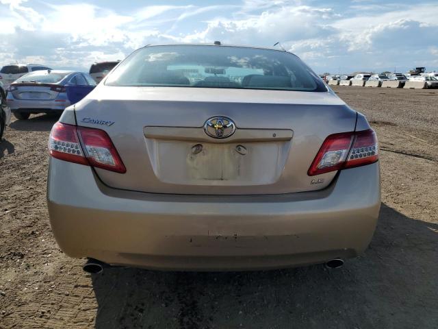 4T1BK3EK5AU105217 - 2010 TOYOTA CAMRY SE BEIGE photo 6