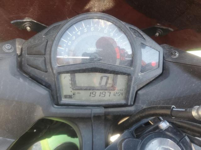 JKAEXEE16CDA03768 - 2012 KAWASAKI EX650 EC GREEN photo 7