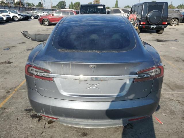 5YJSA1H15EFP37700 - 2014 TESLA MODEL S Graphite photo 6