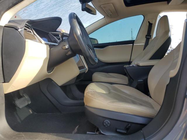 5YJSA1H15EFP37700 - 2014 TESLA MODEL S Graphite photo 7
