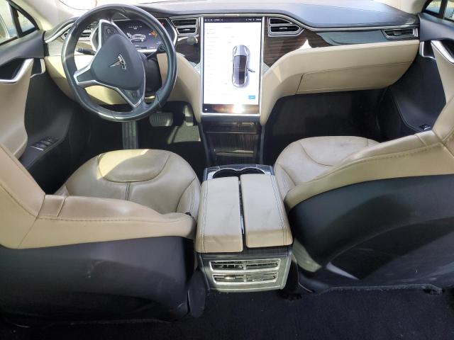 5YJSA1H15EFP37700 - 2014 TESLA MODEL S Graphite photo 8