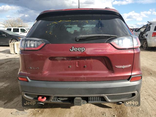 1C4PJMBX7KD441858 - 2019 JEEP CHEROKEE TRAILHAWK 勃艮第红 照片 6