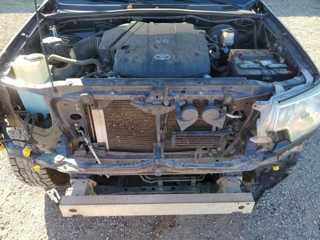 3TMLU4EN9EM155261 - 2014 TOYOTA TACOMA DOUBLE CAB GRAY photo 11