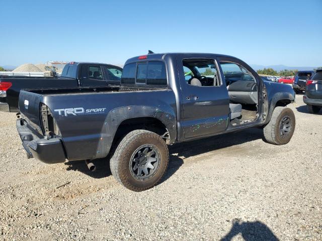 3TMLU4EN9EM155261 - 2014 TOYOTA TACOMA DOUBLE CAB GRAY photo 3