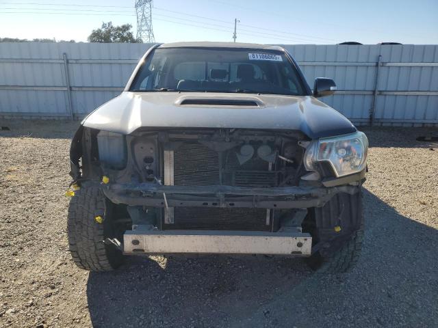 3TMLU4EN9EM155261 - 2014 TOYOTA TACOMA DOUBLE CAB GRAY photo 5