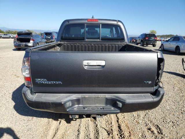 3TMLU4EN9EM155261 - 2014 TOYOTA TACOMA DOUBLE CAB GRAY photo 6