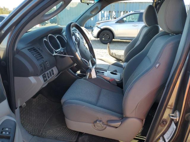 3TMLU4EN9EM155261 - 2014 TOYOTA TACOMA DOUBLE CAB GRAY photo 7