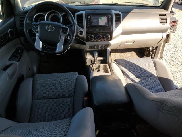 3TMLU4EN9EM155261 - 2014 TOYOTA TACOMA DOUBLE CAB GRAY photo 8