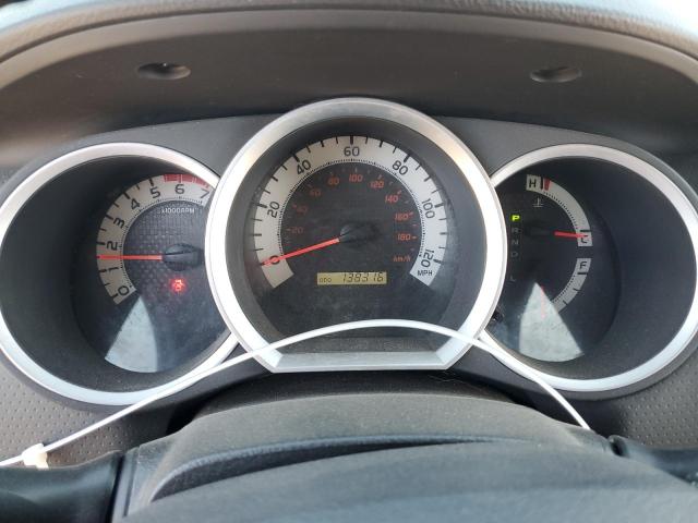 3TMLU4EN9EM155261 - 2014 TOYOTA TACOMA DOUBLE CAB GRAY photo 9