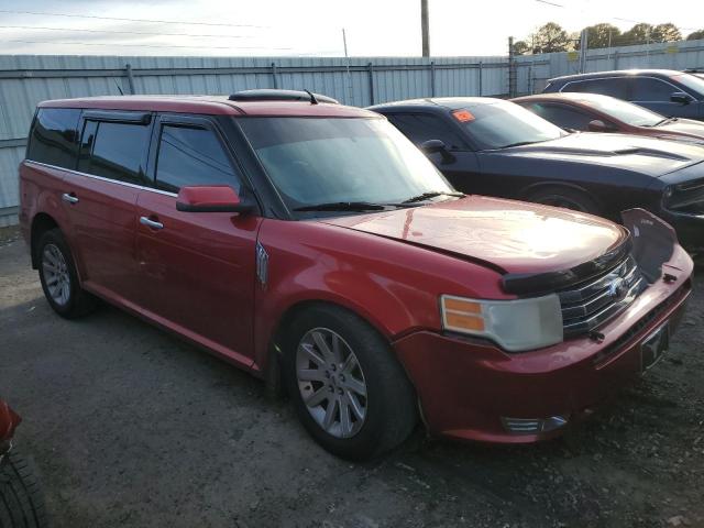 2FMGK5CC3ABA99727 - 2010 FORD FLEX SEL RED photo 4