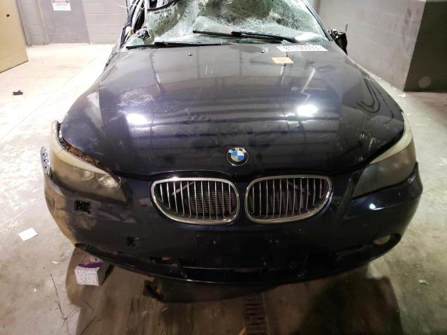 WBANA53565B857763 - 2005 BMW 525 I BLUE photo 11