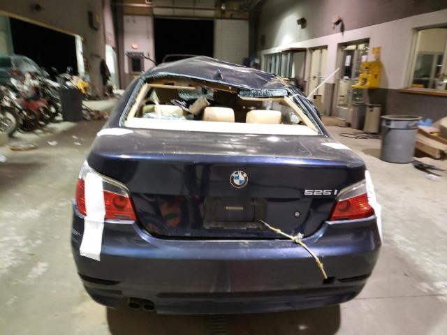 WBANA53565B857763 - 2005 BMW 525 I BLUE photo 6