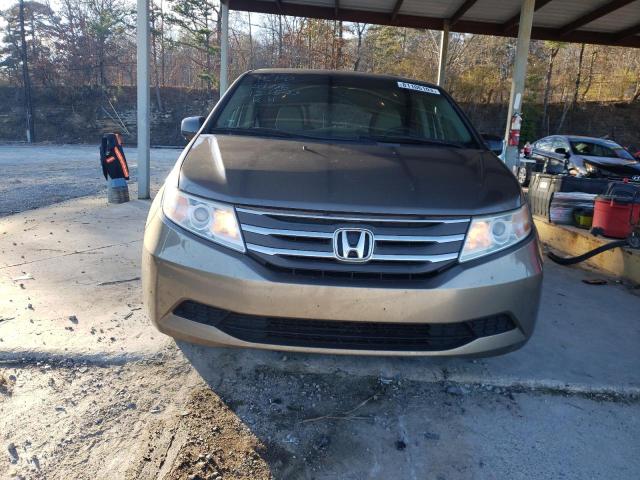 5FNRL5H49CB072761 - 2012 HONDA ODYSSEY EX TAN photo 5