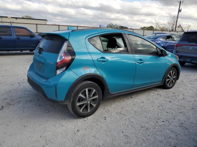 JTDKDTB3XJ1616337 - 2018 TOYOTA PRIUS C TURQUOISE photo 3