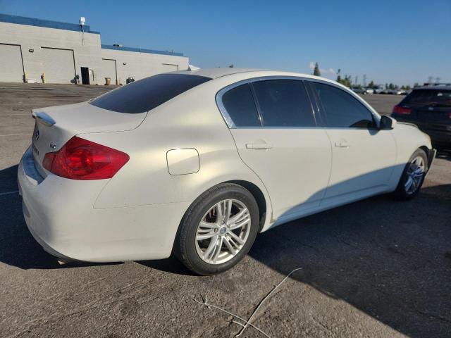 JN1DV6AP9BM601679 - 2011 INFINITI G25 BASE WHITE photo 3