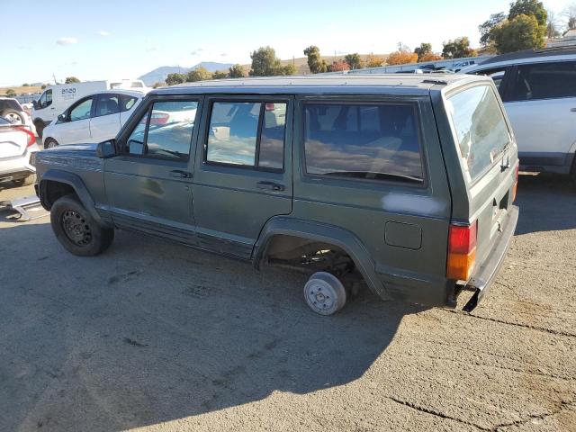 1J4FJ68S8TL306487 - 1996 JEEP CHEROKEE SPORT GREEN photo 2