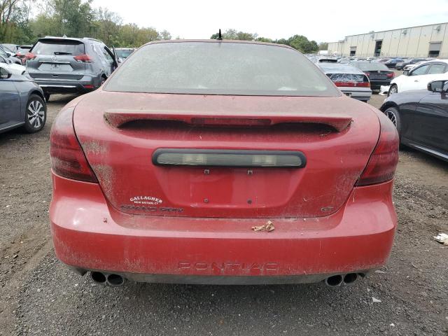 2G2WR554071128959 - 2007 PONTIAC GRAND PRIX GT Czerwony zdjęcie 6