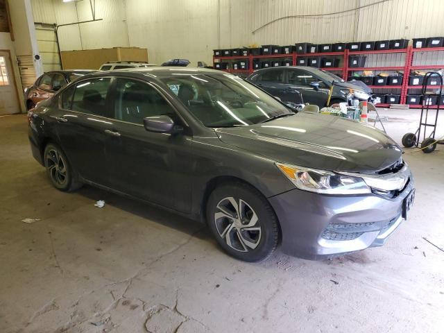 1HGCR2F31HA222358 - 2017 HONDA ACCORD LX GRAY photo 4