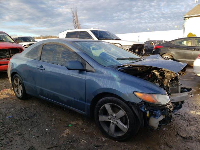 2HGFG12886H509208 - 2006 HONDA CIVIC EX BLUE photo 4