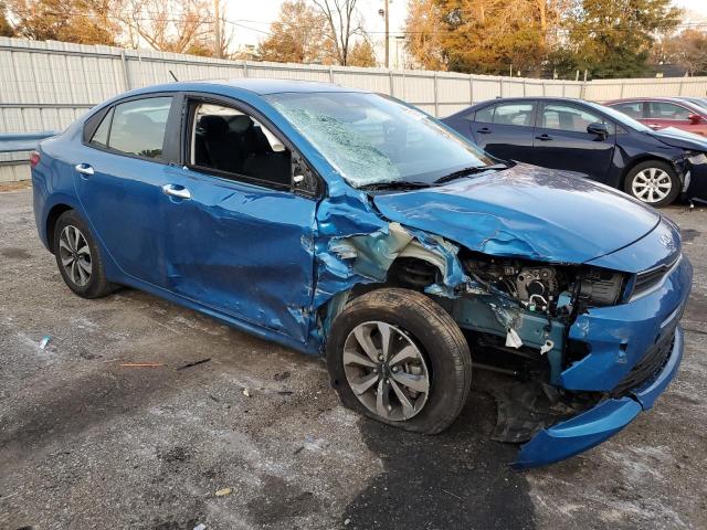 3KPA24AD3PE552231 - 2023 KIA RIO LX BLUE photo 4