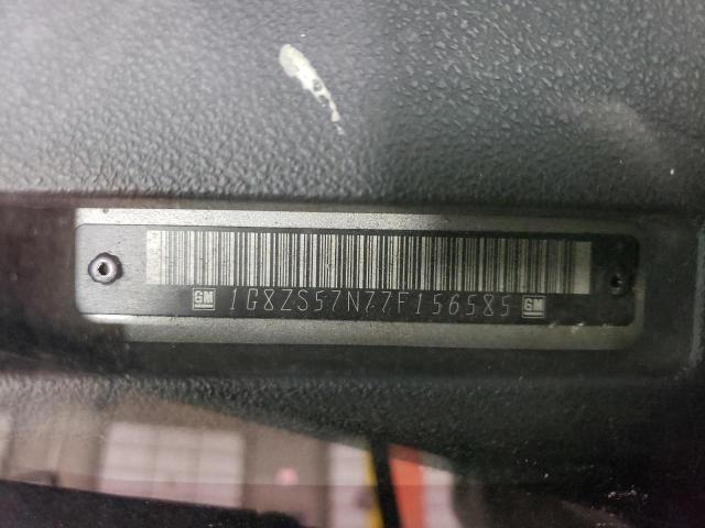 1G8ZS57N77F156585 - 2007 SATURN AURA XE SILVER photo 13