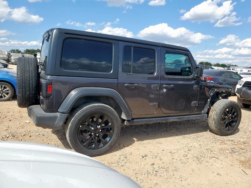 1C4HJXDN8LW282436 - 2020 JEEP WRANGLER U SPORT შავი ფოტო 3