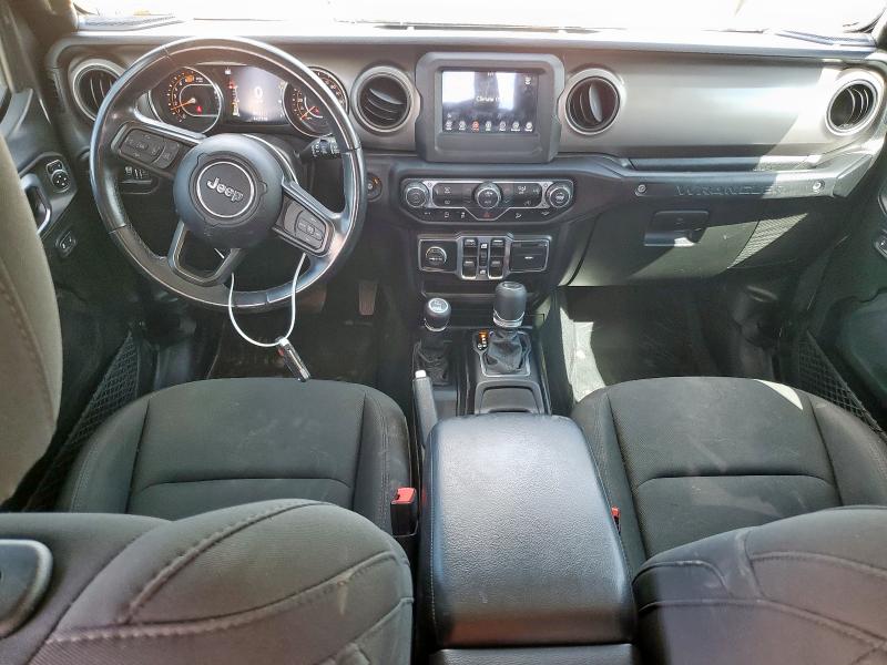 1C4HJXDN8LW282436 - 2020 JEEP WRANGLER U SPORT შავი ფოტო 8