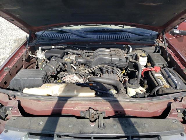 1FMEU7EE5AUA67786 - 2010 FORD EXPLORER EDDIE BAUER 栗色 照片 12