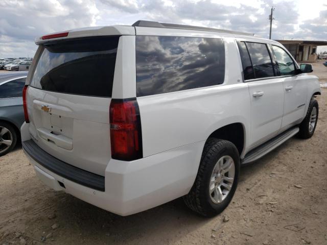 1GNSKHKC9LR259876 - 2020 CHEVROLET SUBURBAN K1500 LT WHITE photo 3