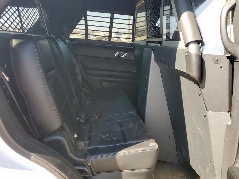 1FM5K8AR9HGE39952 - 2017 FORD EXPLORER POLICE INTERCEPTOR თეთრი ფოტო 10