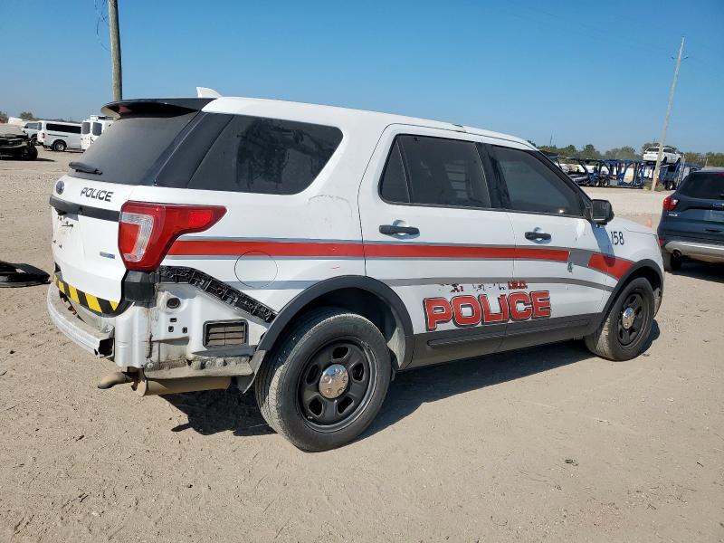 1FM5K8AR9HGE39952 - 2017 FORD EXPLORER POLICE INTERCEPTOR თეთრი ფოტო 3