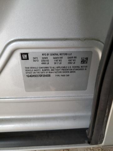1G4GH5E37DF284006 - 2013 BUICK LACROSSE PREMIUM SILVER photo 13