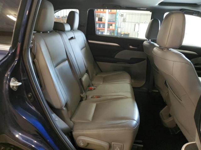 5TDJKRFH4GS292565 - 2016 TOYOTA HIGHLANDER XLE Կապույտ լուսանկար 11