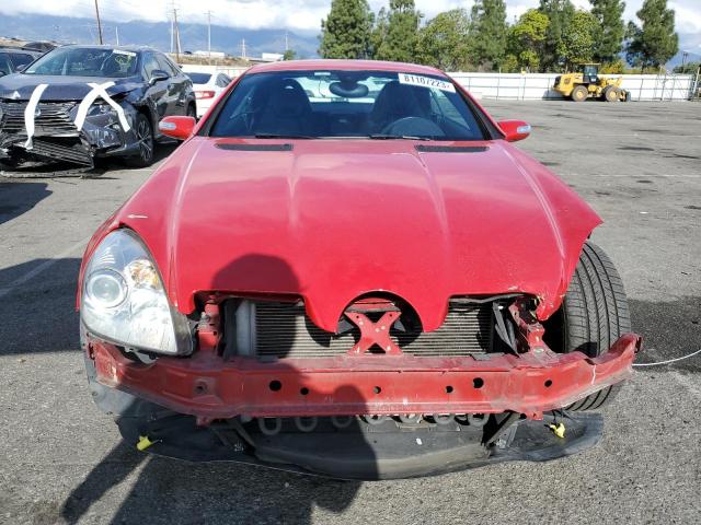 WDBWK56F65F046299 - 2005 MERCEDES-BENZ SLK 350 RED photo 5