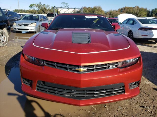 2G1FK3DJ4F9126331 - 2015 CHEVROLET CAMARO 2SS RED photo 5