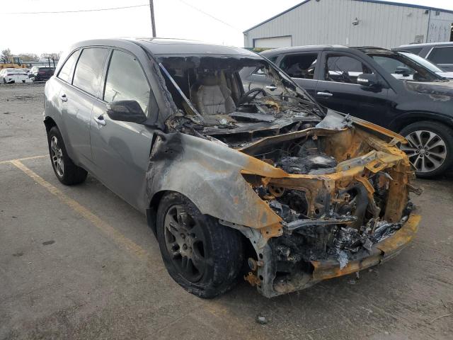 2HNYD28328H519599 - 2008 ACURA MDX TECHNOLOGY ნაცრისფერი ფოტო 4