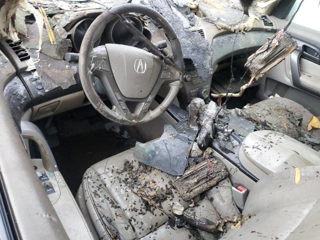 2HNYD28328H519599 - 2008 ACURA MDX TECHNOLOGY ნაცრისფერი ფოტო 8