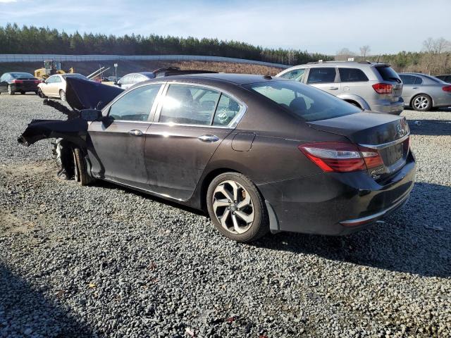 1HGCR2F8XGA228525 - 2016 HONDA ACCORD EXL BLACK photo 2