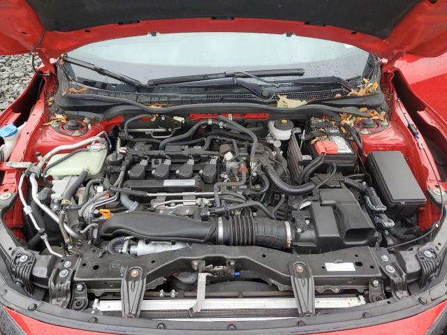 SHHFK7H39KU411797 - 2019 HONDA CIVIC LX RED photo 11
