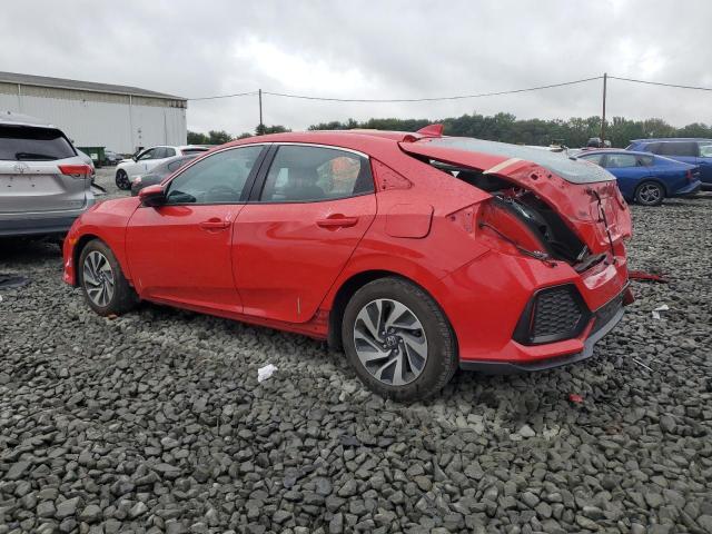 SHHFK7H39KU411797 - 2019 HONDA CIVIC LX RED photo 2