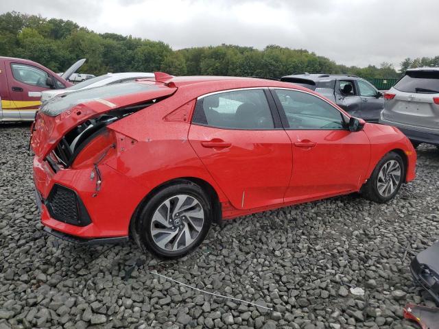 SHHFK7H39KU411797 - 2019 HONDA CIVIC LX RED photo 3