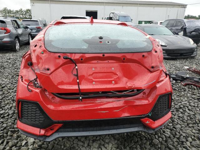 SHHFK7H39KU411797 - 2019 HONDA CIVIC LX RED photo 6