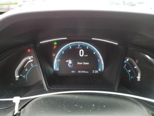 SHHFK7H39KU411797 - 2019 HONDA CIVIC LX RED photo 9