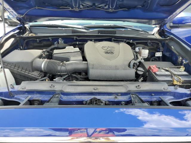 3TMAZ5CN6NM169183 - 2022 TOYOTA TACOMA DOUBLE CAB BLUE photo 11