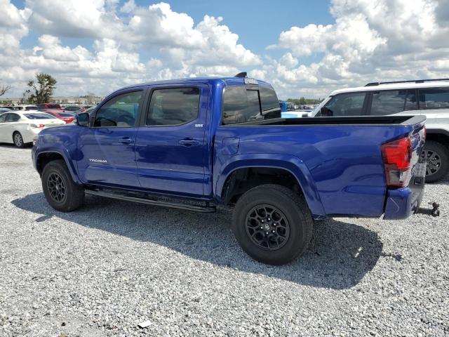 3TMAZ5CN6NM169183 - 2022 TOYOTA TACOMA DOUBLE CAB BLUE photo 2