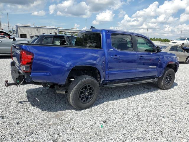 3TMAZ5CN6NM169183 - 2022 TOYOTA TACOMA DOUBLE CAB BLUE photo 3