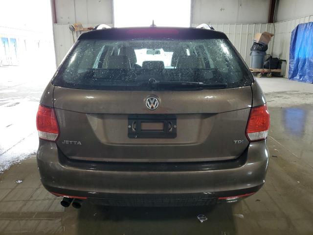 3VWPL7AJ3EM625077 - 2014 VOLKSWAGEN JETTA TDI Braun Foto 6