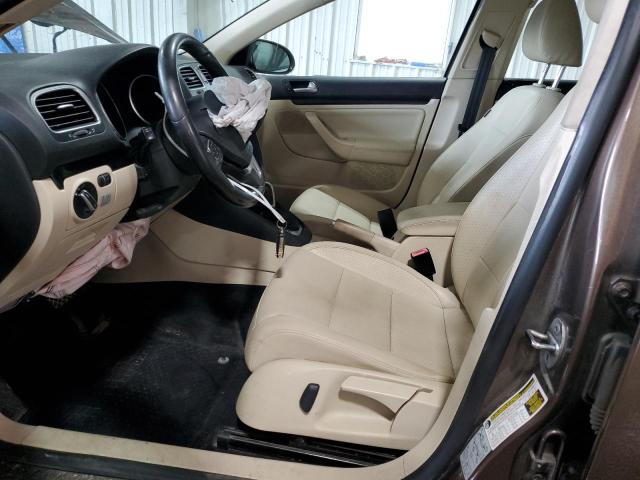 3VWPL7AJ3EM625077 - 2014 VOLKSWAGEN JETTA TDI Braun Foto 7